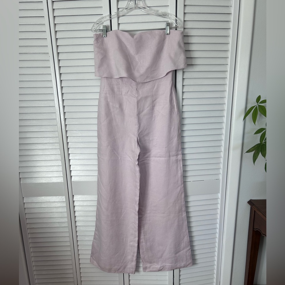 Mara Hoffman Strapless Jumpsuit Size 6 - Picture 1 of 4
